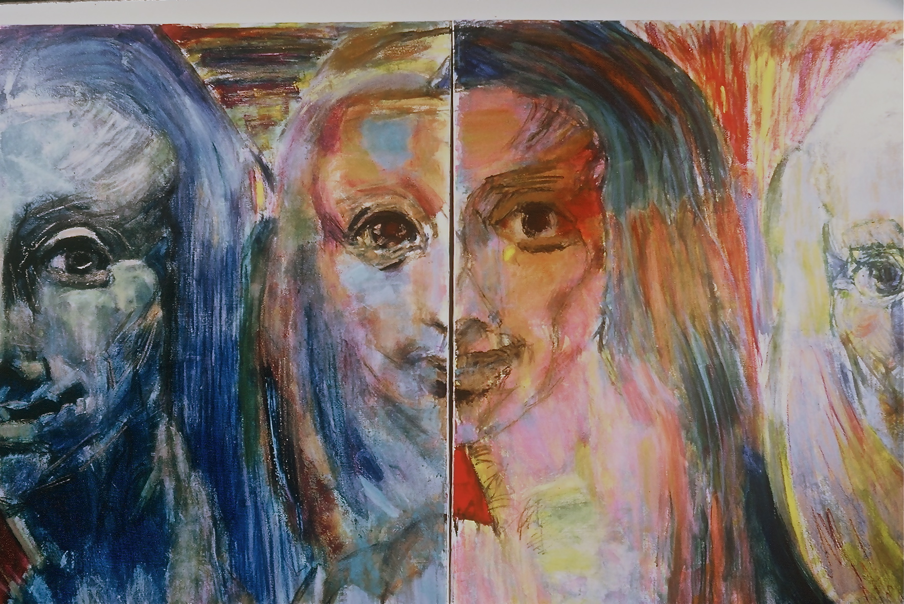 Reversible Diptych of Mona Lisa Jazzed Up